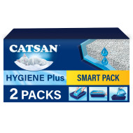 Catsan Hygiene Plus Smart Pack kattenbakvulling 4 x 8 liter