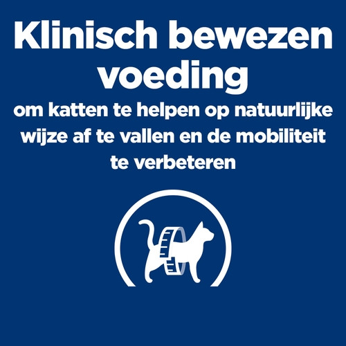 Hill's Prescription Diet J/D Weight Metabolic + Mobility nat kattenvoer met kip maaltijdzakje