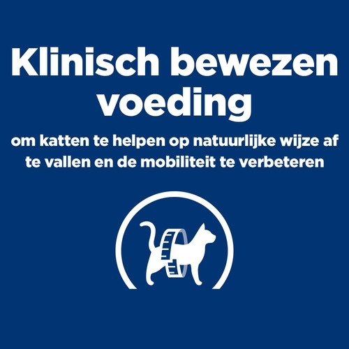 Hill's Prescription Diet J/D Weight Metabolic + Mobility kattenvoer met kip
