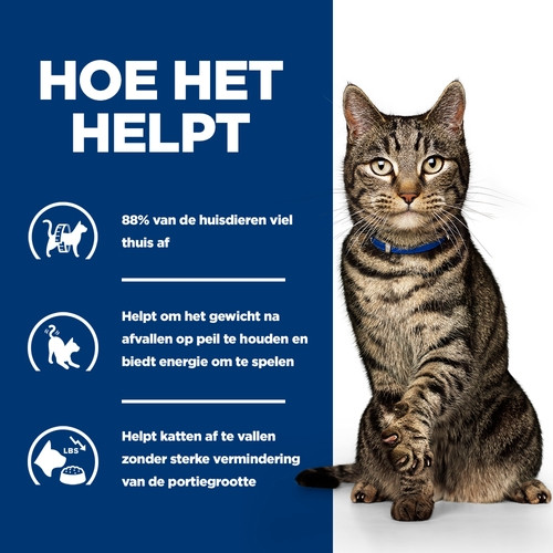 Hill's Prescription Diet Metabolic Weight Management kattenvoer met tonijn