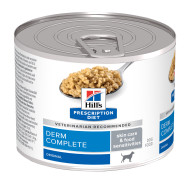 Hill's Prescription Diet Derm Complete Skin Care & Food Sensitivities nat hondenvoer blik 2 trays (24 x 370 g)