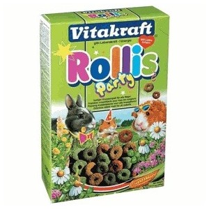 Afbeelding Vitakraft Rollis Party Knaagdiersnacks Rollis Party door Brekz.nl