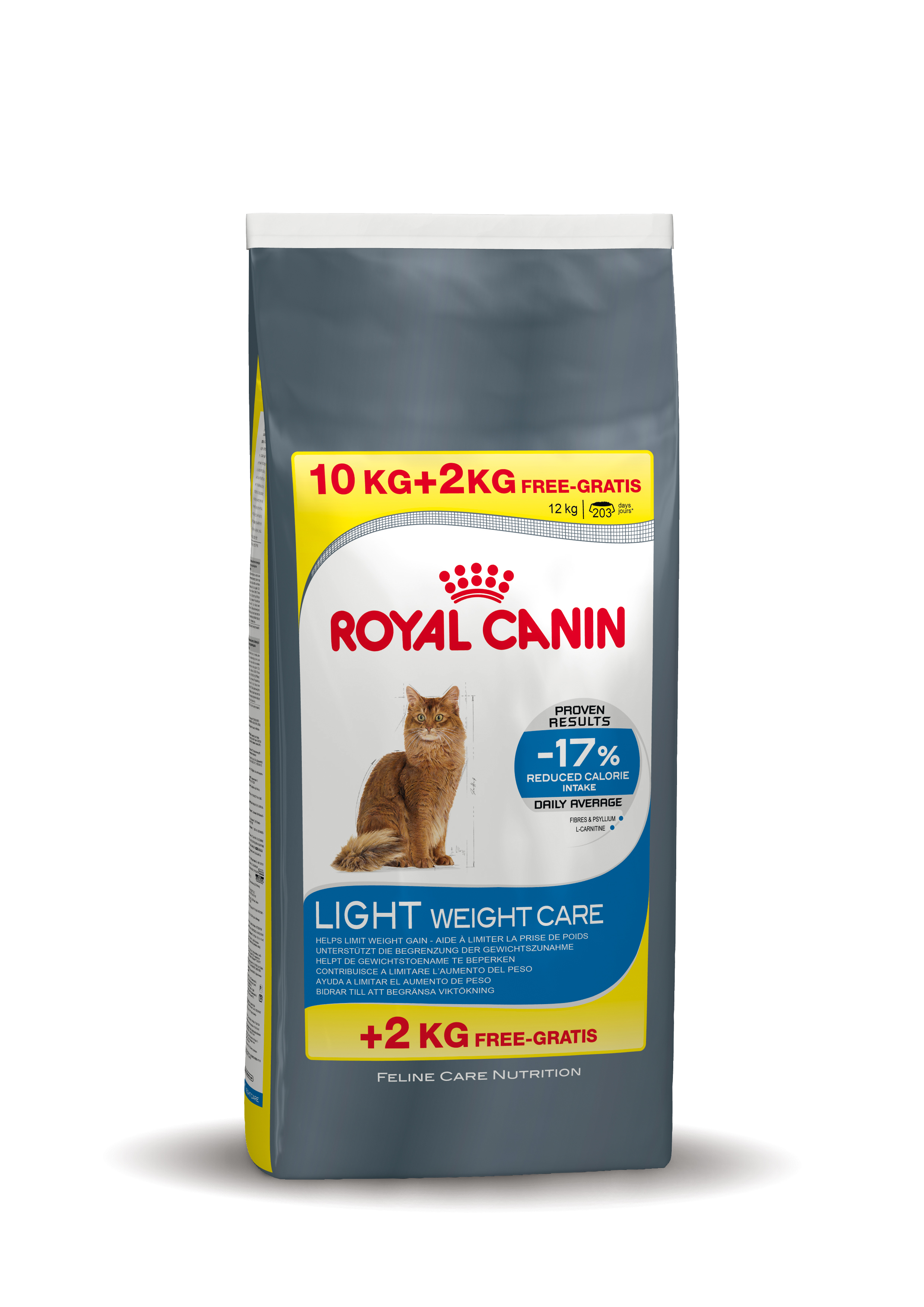 Afbeelding Royal Canin Light Weight Care kattenvoer 10 + 2 kg door Brekz.nl