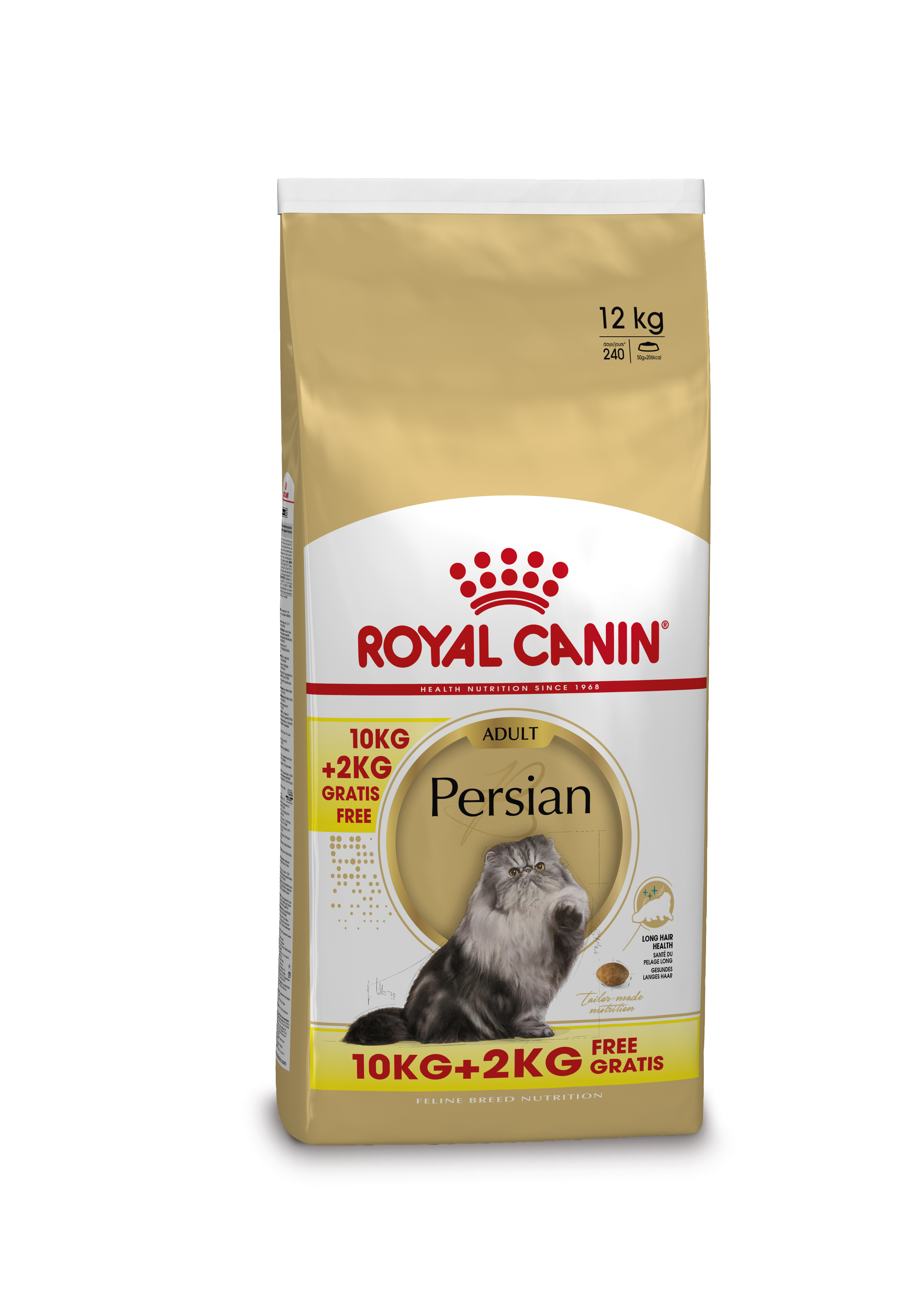 Afbeelding Royal Canin Adult Persian kattenvoer 10 + 2 kg door Brekz.nl