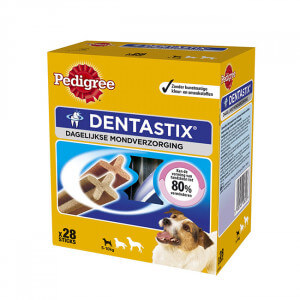 Afbeelding Dentastix Mini hondensnack tot 10 kg Omdoos (28 stuks) door Brekz.nl