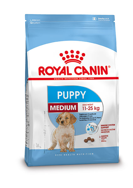 Afbeelding Royal Canin Medium Puppy hondenvoer 2 x 15 kg door Brekz.nl